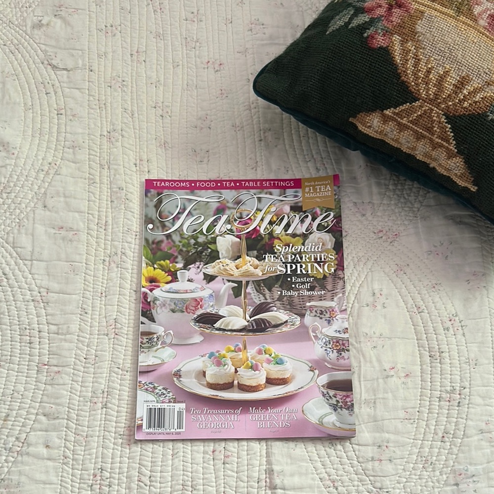 TeaTime Magazine - Elegant Pink Edition